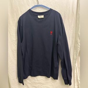 AMI MENS LONG SLEEVE SHIRT XL